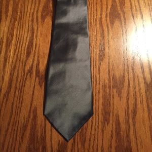 Robert Talbott solid gray tie